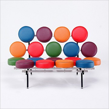 George Nelson Style Atomistic Sofa