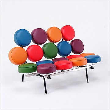 George Nelson Style Atomistic Sofa