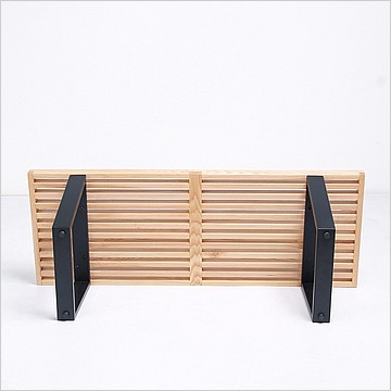 George Nelson Style: Slat Bench - 48 Inch