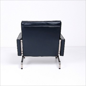 PK31 Lounge Chair - Scandinavian Black Leather