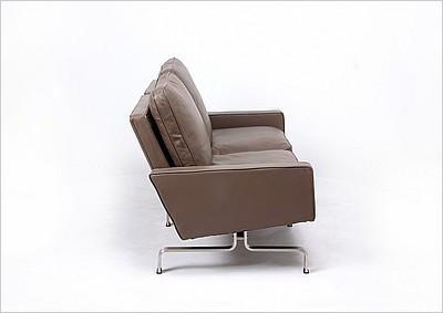 Taupe Gray PK31 Loveseat