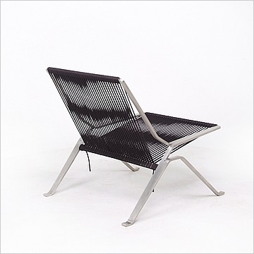 Kjaerholm PK25 Chair Black Rope