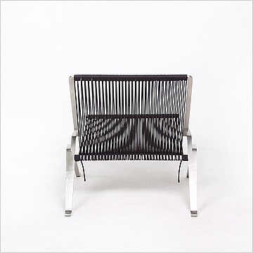 Kjaerholm PK25 Chair Black Rope