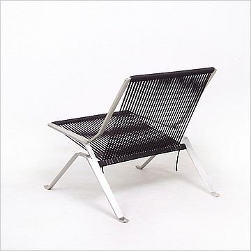 Kjaerholm PK25 Chair Black Rope