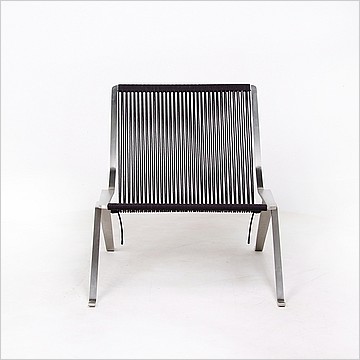 Kjaerholm PK25 Chair Black Rope