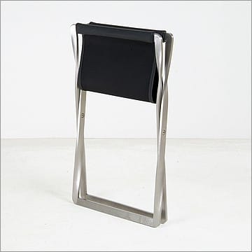 Kjaerholm PK91 Folding Stool - Premium Black