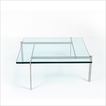 PK61 Table - Polished Steel
