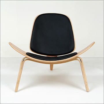 Wegner Style: Shell Chair - Leather