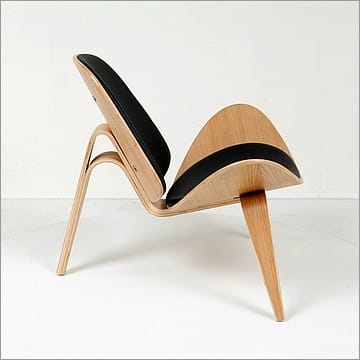 Wegner Style: Shell Chair - Leather