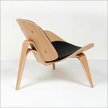 Wegner Style: Shell Chair - Leather