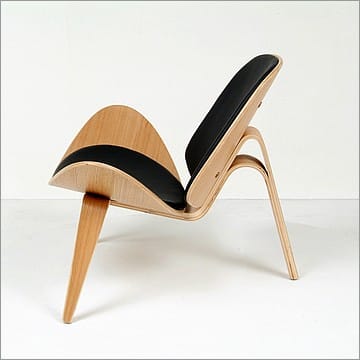 Wegner Style: Shell Chair - Leather