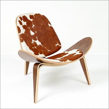 Wegner Style: Shell Chair - Leather