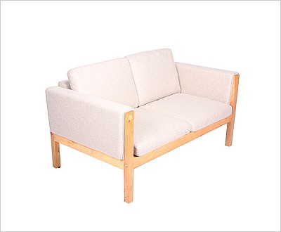 Wegner Style: CH-162 Loveseat