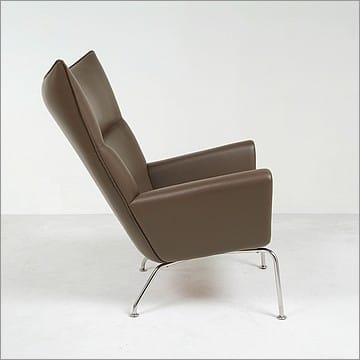 Wegner Style: Wing Back Lounge Chair