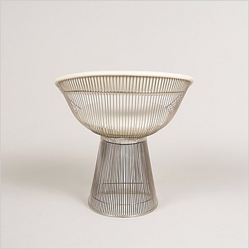 Platner Style: Wire Frame Dining Chair