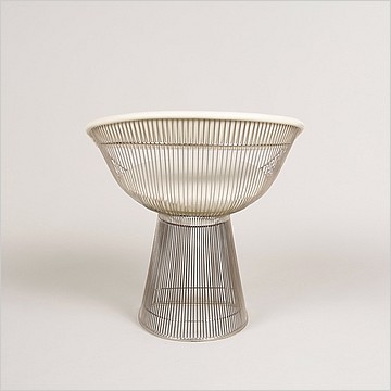 Platner Style: Wire Frame Dining Chair