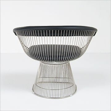 Platner Style: Wire Frame Lounge Chair