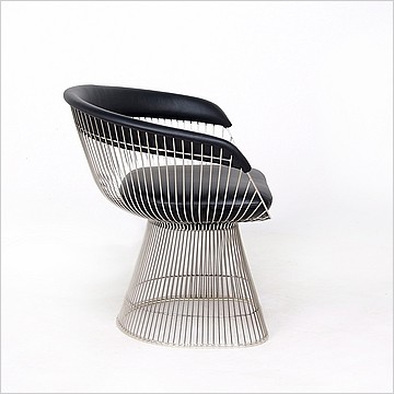 Platner Style: Wire Frame Lounge Chair