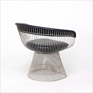 Platner Style: Wire Frame Lounge Chair