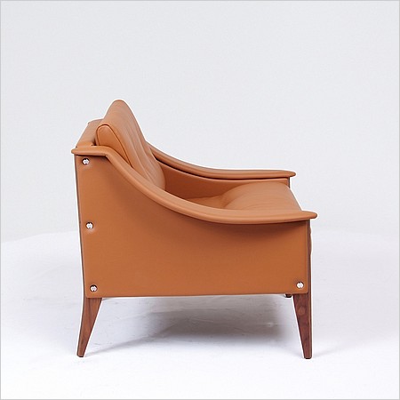 Dezza 24 Mid Back chair in Sienna brown