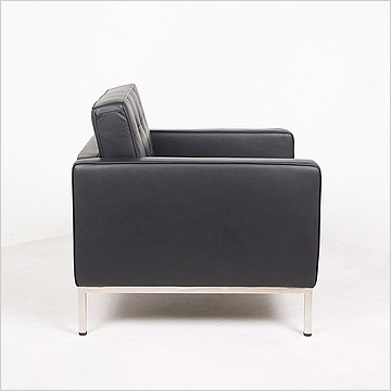 Florence Knoll Like Lounge Chair Black