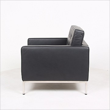 Florence Knoll Like Lounge Chair Black