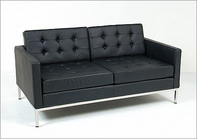 Florence Knoll Loveseat - Inspired by the Florence Knoll Settee - Main Photo