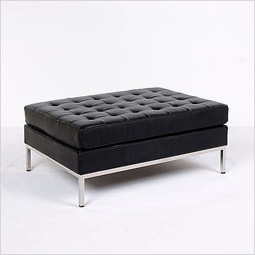 Florence Knoll Style: Large Rectangular Ottoman