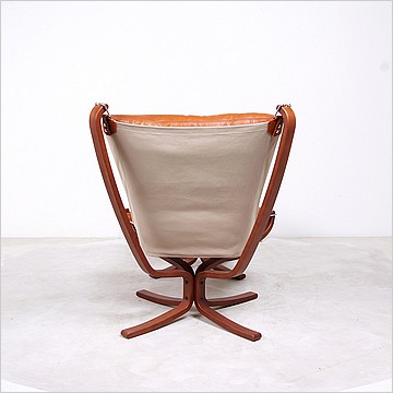 Sigurd Ressell Style: Falcon Chair - Wood Frame