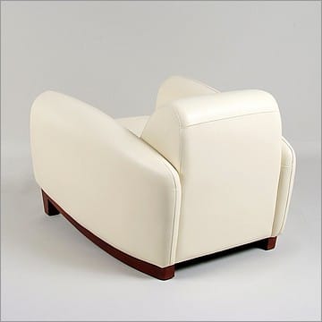 Bugatti Lounge Chair - Bistro Creama Leather