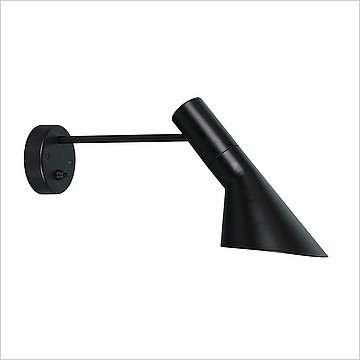 Arne Jacobsen AJ Wall Lamp Black