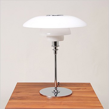 Poul Henningsen Style: PH Glass Table Lamp - Large