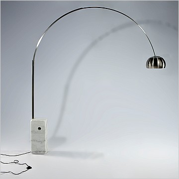 Achille Castiglioni Style: Arco Floor Lamp