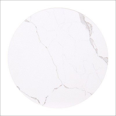 Tulip Side Table Round - Imitation Quartz