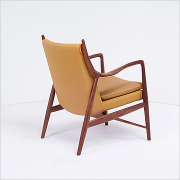 Web Special: Chair 45 - Driftwood Tan Leather