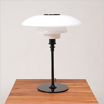 Poul Henningsen Style: PH Glass Table Lamp - Large