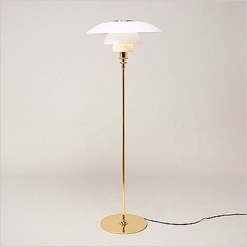 Poul Henningsen Style: PH Glass Floor Lamp