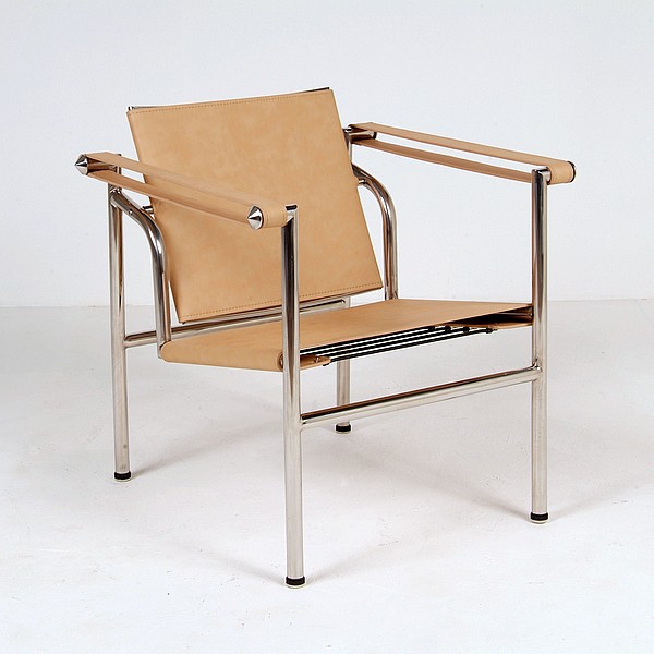 Basculant Chair Cassina in Pony Hide | le Corbusier and