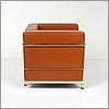 Le Corbusier Style LC2 Chair - Honey Tan - View 2
