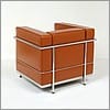 Le Corbusier Style LC2 Chair - Honey Tan - View 5