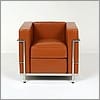 Le Corbusier Style LC2 Chair - Honey Tan - View 8