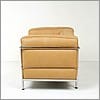 Le Corbusier Style LC3 Feather Relaxed Chair - Driftwood Tan - View 6