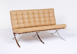 Exhibition Loveseat - Driftwood Tan