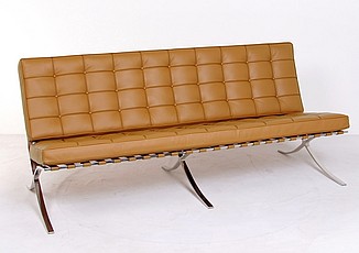 Show product details for Web Special: Exhibition Sofa - Autumn Tan Leather