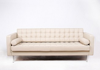 Resorhaus Sofa - Parchment Leather