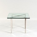 Show product details for Mies van der Rohe Style: Exhibition Side Table