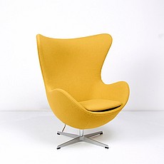 Show product details for Jacobsen Egg Chair - Citrus Yellow