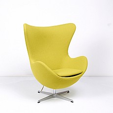 Show product details for Jacobsen Egg Chair - Chartreuse Green
