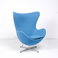 Show product details for Jacobsen Egg Chair - Aegean Blue