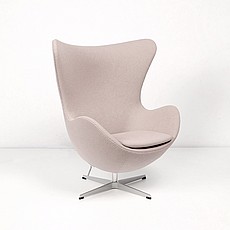 Show product details for Jacobsen Egg Chair - Putty Tan